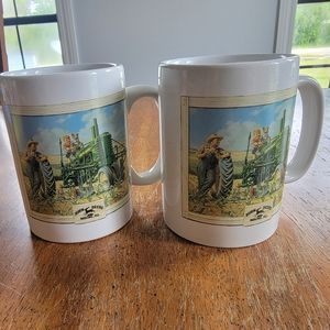 John Deere Coffee Cups - Set of 2